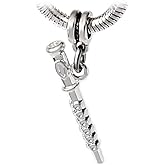 LaBenie Dangle Music Flute Charm Bead