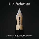 Wordsworth & Black Fountain Pen Set Bamboo Wood Medium Nib Gift Case view 4