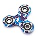 EDC Fidget Spinner Stainless Steel Bearing,2 To 4 Min Spin Times,Ultra Durable Toy Gifts for Kids (Blue Camo)