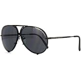 Porsche Design P8478 Iconic Sunglasses D Black/Grey Blue - 69mm