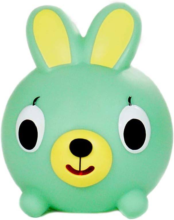 Ball Bunny, Green, 14.5cm x 11cm