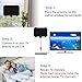 TV Antenna for Digital TV Indoor HDTV Antenna With 120 Miles Long Range Support 4K 1080p,All Types TV's With Powerful Detachable Amplifier Signal Booster, Power Adapter,Long Coax Cable [2019 Upgraded]