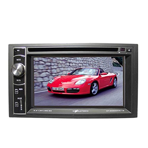 worldtech car music system with bluetooth