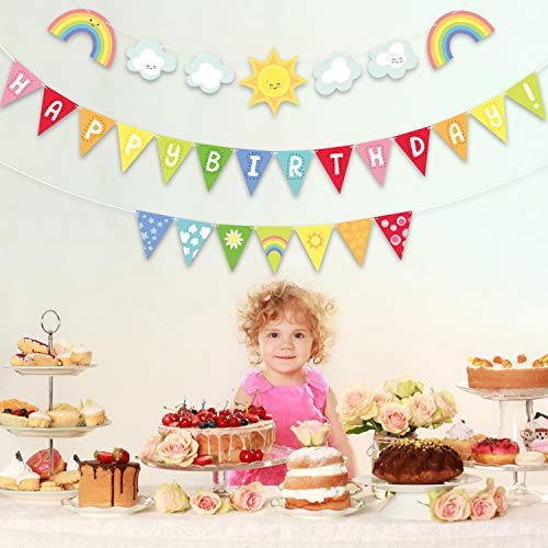 4 Rainbow+Clouds+Happy+Birthday+Banner