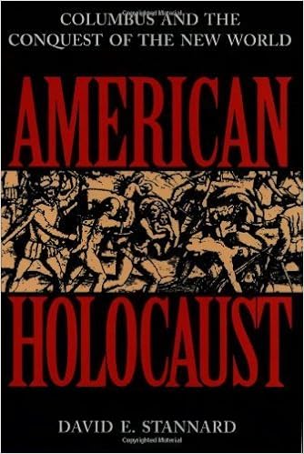American Holocaust The Conquest Of The New World Reprint By Stannard David E 1993 Paperback Amazon Com Books