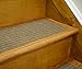 Stair Treads Collection Indoor Skid Slip Resistant Carpet Stair Tread Treads (Beige, Set of 13 (8 in x 30 in))