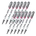 Sharpie Oil-Based Paint Marker, Extra Fine Point, Silver Ink, Pack of 12