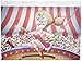 Beistle Circus Couple Reversible Photo Door Banner, Multicolored
