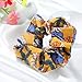 Hair Scrunchies Chiffon Flowers Elastic Hair Bands Scrunchy Hair Ties Ropes Scrunchie for Women or Girls Hair Accessories (12 Colors)