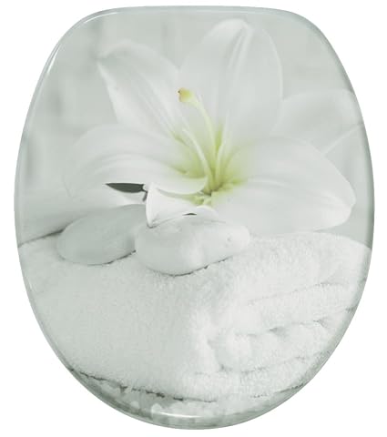 WC Sitz mit Absenkautomatik, hochwertige Oberfläche, einfache Montage, stabile Scharniere, Good Feeling