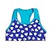 Lucky & Me | Layla Racerback Crop Tank Top | Girls Sports Bra | Tagless with Wide Straps | 3 Pack