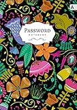 Password Notebook: A4 Internet Login Journal Big with Alphabetical Tabs | Large Print | Colorful Abs by Emily Grace
