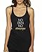 Panoware Women's Funny Workout Tank Top | No Pain No Champagne