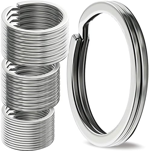 Amazon.com: Marine Grade 316 Stainless Steel Key Ring Key Chain