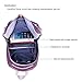 Vbiger Girl's & Boy's Backpack for Middle School Cute Bookbag Outdoor Daypack (Purple 1)