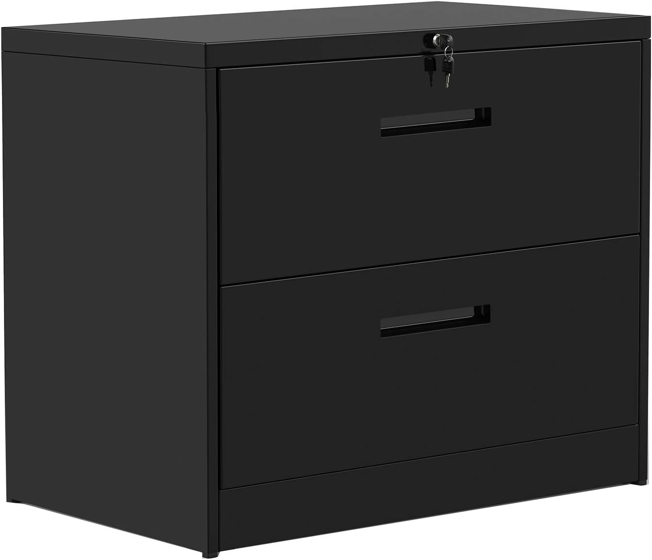 Modern Luxe 2/3 Drawers Metal Vertical Lockable File with