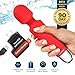 Yarosi Mini Wand Massager Strongest Cordless Handheld Therapeutic Vibrating Power - Best Rated for Travel Gift - Magic Stress Away - Perfect on Back, Legs, Hand Pains and Sports Recovery RD