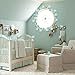 Amaonm® 12 Pcs 3d Beautiful Flowers Wall Decals Fashion Wall Decor Removable Decal Floral Wall Stickers Home Decorations Art Decor for Kids Room Bedroom Living Room Bathroom Windows (Mint)