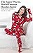 PajamaGram Women's Hoodie-Footie Winter Whimsy Fleece Onesie Pajamas