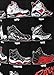 Mens Hipster The Retro Kicks Jordan Running Print T-Shirt (X-Large, Black)