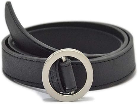 Amazon Co Jp レディースベルト 男性と女性の両方マットラウンドバックル契約ベルトレディガール カジュアル 旅行 デート ホーム キッチン