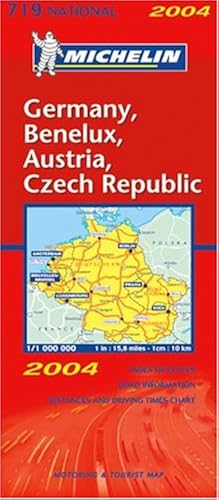 Download Carte routière : Allemagne, Bénélux, Autriche, Répubilque Tchèque, N°11719 PDF