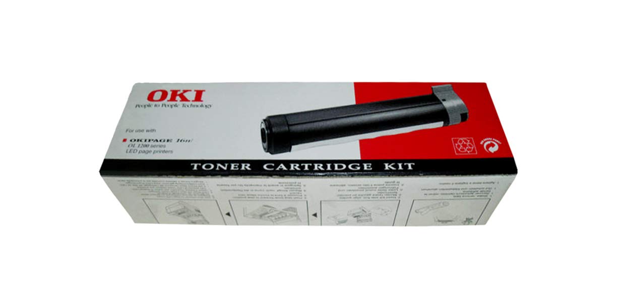 OKI - Okipage 16N OL 1200 1200ex ol1200 ol1200ex laser toner cartridge kit - 1 x black - 5000 pages