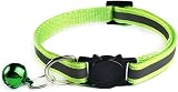 Tafeiya 12 Pack Reflective Cat Collars Quick Release Safety Buckle Multi-Color view 2