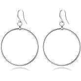 YKKZART Gold Earrings for Women 14k Gold Plated Dangle Drop Earrings Hypoallergenic Dainty Geometric Rectangle Waterdrop Dangle Minimalist Earrings for Women Trendy