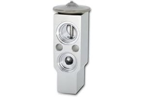 POHILA 1 PC Car A/C Expansion Valve, Metallic Anti-Wear Steam Engine Air Conditioning Valve, Universal Car Air Conditioning Parts, Replacement for Lexus, Jaguar Land Rover, Honda, Toyota, Suzuki