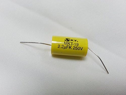2 x 2.2uF 250V 2.2mfd NP Non Polarized Crossover Audio Capacitor
