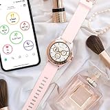 Harry Lime Pink Smart Watch w/ White True Wireless Earbuds - iOS Android view 11
