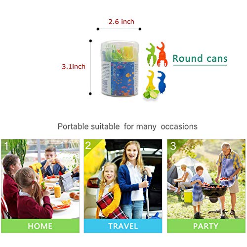 Kids Dental Floss Soft and Ultrahigh Tensile Strength Kids Flossers,4