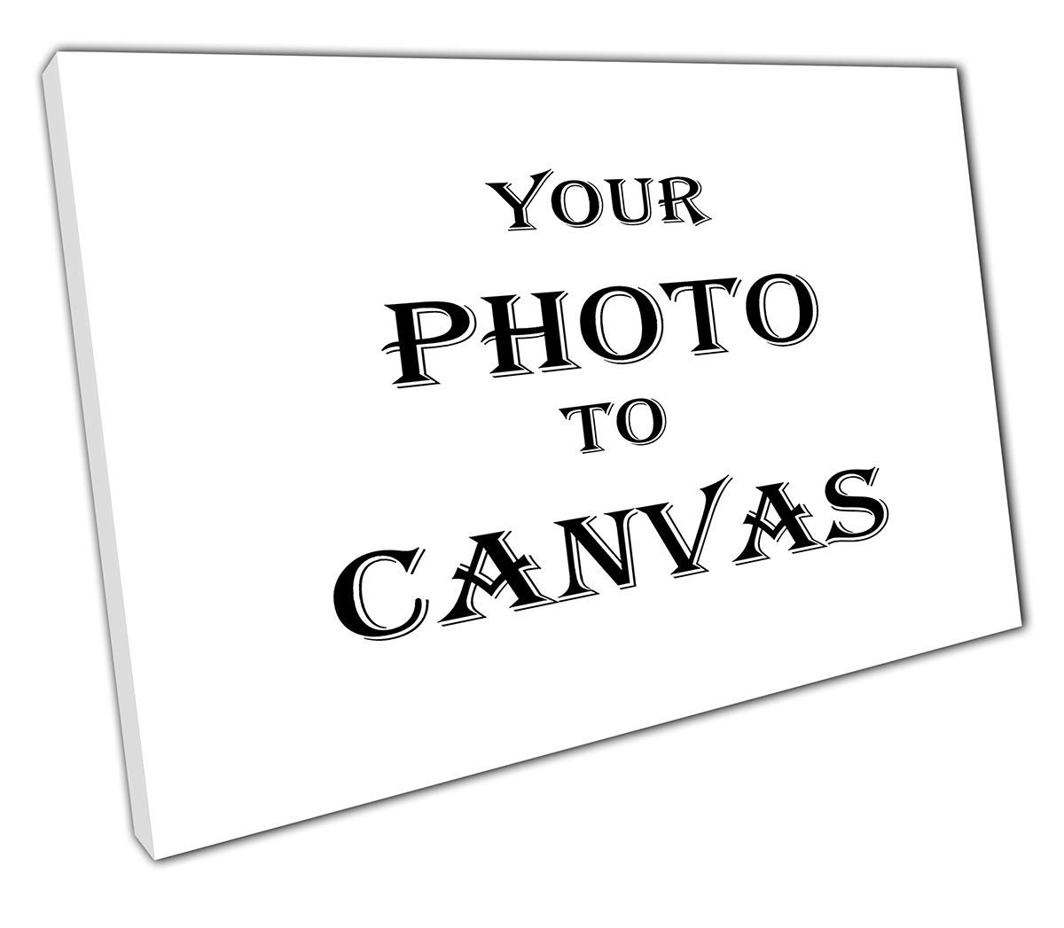 Your Image/Photo On Canvas Box Frame. Ready To Hang Size 8" x 8