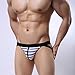 Binmer(TM) Mens Hot Sexy Jockstrap Underwear Boxer Brief Shorts Underpants (M, White)