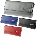 Kenneth Cole Reaction Womens Saffiano Clutch Wallet Trifold W Coin Purse