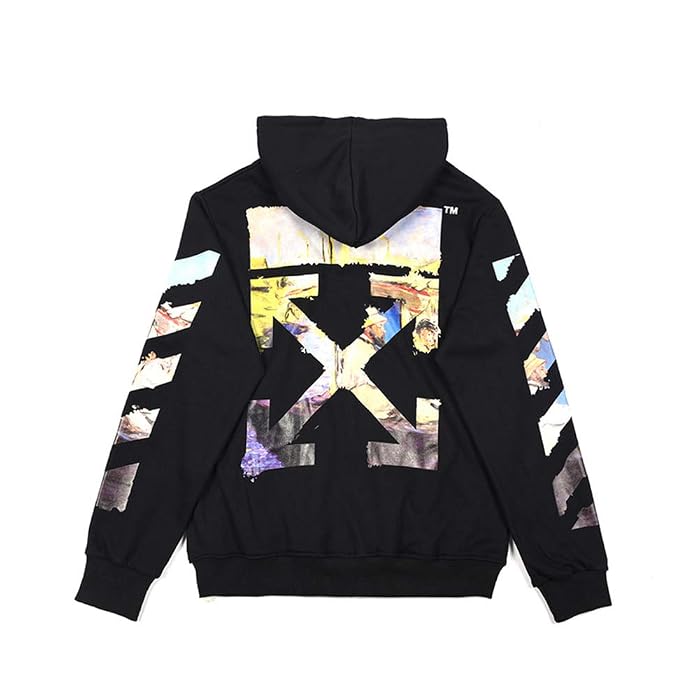 Women Casual Oil Painting Sweater Coat 