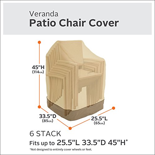 2 Classic+Accessories+Veranda+Stackable+Chairs