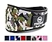 Weight Lifting Belt by Fitplicity, For Bodybuilding, CrossFit, Olympic Lifting, Powerlifting, Squat and Deadlifts, 6 Inch Back Support for Men and Women