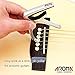 Aroma Guitar Capo AC2 for Acoustic Guitar and Electric Guitar with Bridge Pins Puller Easy Quick Change Made by Premium Grade Zinc Alloy Luxury Finish