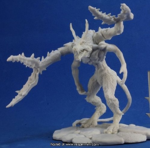 Bones Wolf demon Miniature Reaper