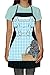 ICUP Wizard of Oz - Dorothy Be The Character Adult Size 100% Cotton Adjustable Black Apron