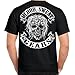 Biker Life USA Blood, Sweat, and Gears Biker Mechanic T-Shirt BLACK/2XL