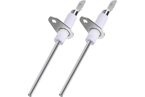 POPBEE Upgraded 025-37499-000 Gas Furnace Flame Sensor Replacement Compatible for York Luxaire Coleman Gas Furnace Fits 02537499000, S1-02537499000(2 Pack)