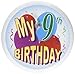 Beistle My 9th Birthday Blinking Button, 2-Inch