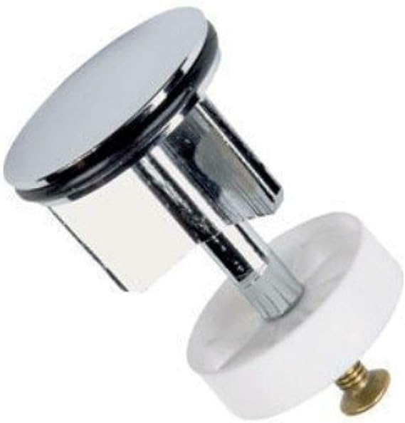 LKT Heavy Duty 40mm Chrome Plated Basin Sink Waste PopUp Plug