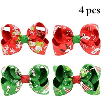 Amazon Com Dsdy 10 Pcs Set Small Dog Hair Bows Topknot With