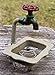 Creative Co-op Rustic Metal Faucet Soap Dish, Rust