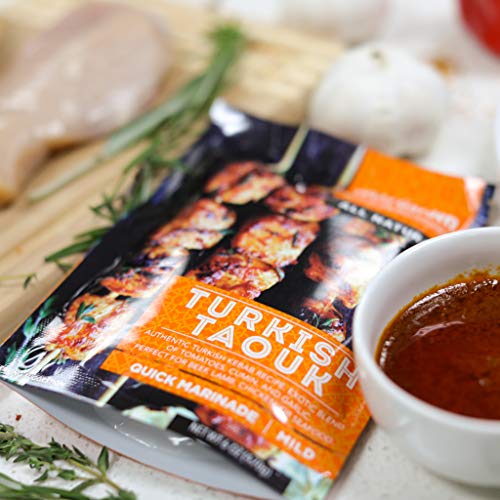 Wild Garden Ready-To-Go Gourmet Turkish Taouk Marinade (6 Pack), 100% All Natural, No Additives, No Preservatives, Bold, Flavorful, Perfect for Grilled Chicken, Shish Tawook, Kabab! - Thumbnail 4