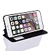 Nouske iPhone 6 Plus/6S Plus 5.5 inch Smart Touch Case S-View Window Flip Cover/Magnetic Closure/Stand/TPU bumper/360 Protection, Black